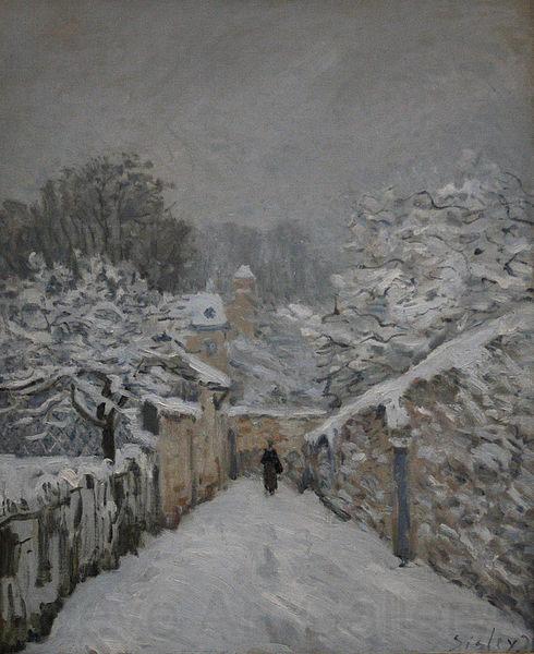 unknow artist Painting of Alfred Sisley in the Orsay Museum, Paris Norge oil painting art